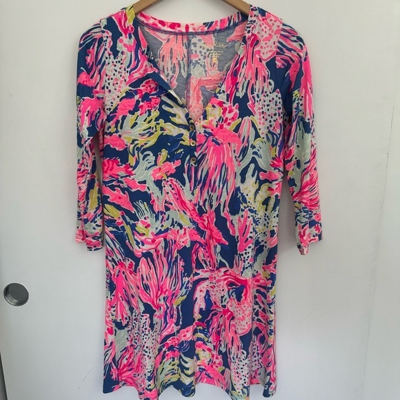 Lilly Pulitzer Banyan Dress Sunken Treasure Size  XS‎ - Picture 2 of 7